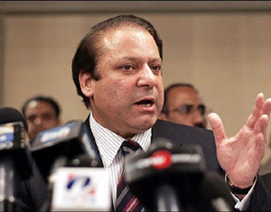 Nawaz Sharif.